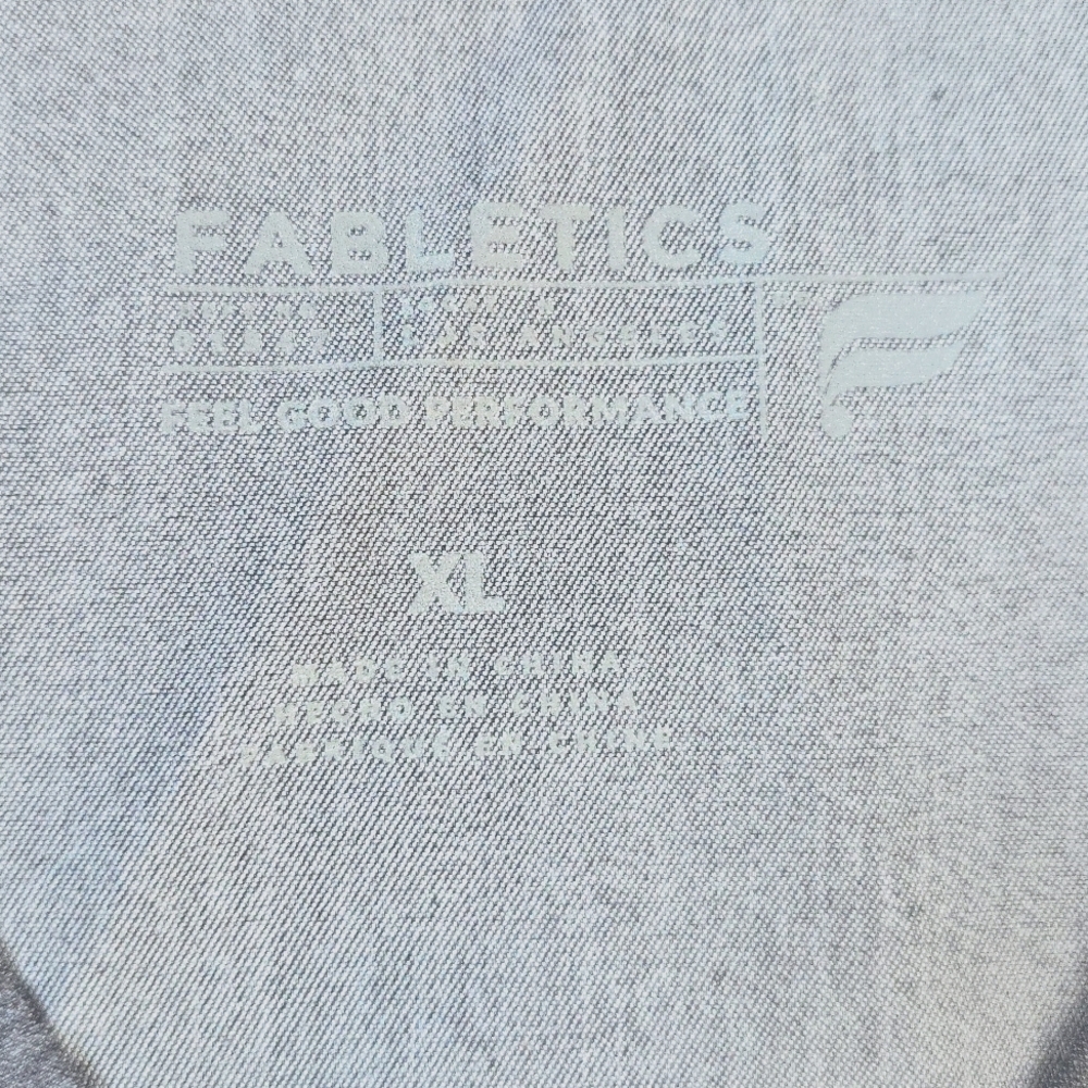 Fabletics Size Xl Method Flex 2-Pocket Scrub Top … - image 2